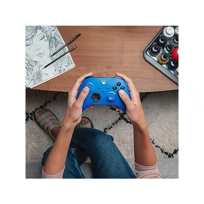 MICROSOFT Xbox Kablosuz Oyun Kumandası Shock Blue