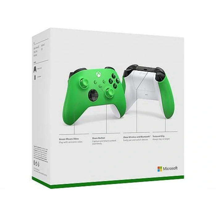 MICROSOFT Xbox Kablosuz Oyun Kumandası Velocity Green