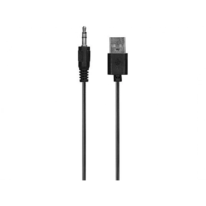 MIKADO MD-178 2.0 3W*2 Siyah RGB Aydınlatmalı USB + 3.5mm USB 5V  Hoparlör