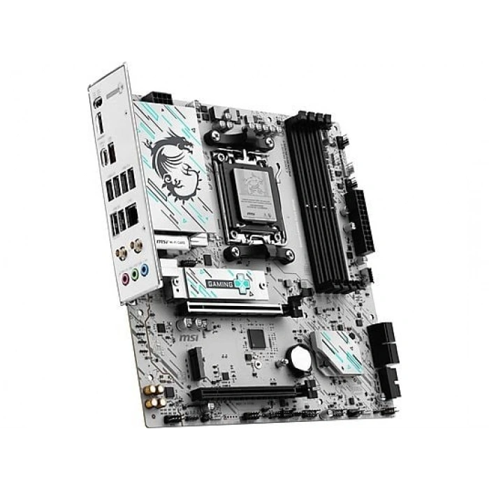 MSI Gaming Plus WiFi6E  (8000MHz)OC M.2 HDMI/USB-C PCIe 4.0 AM5 AMD B840 DDR5 Micro ATX Anakart
