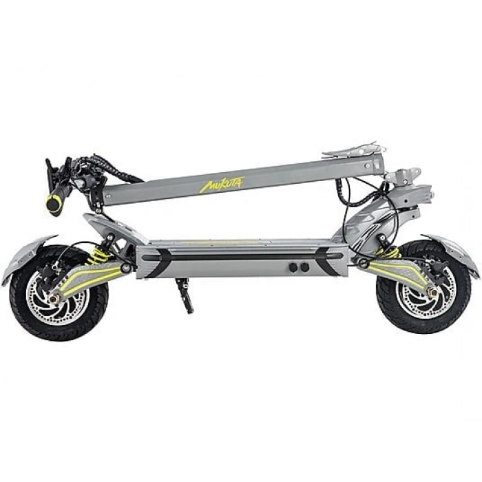 MUKUTA 10 Plus 1000 W 60-80 Km Menzil Elektrikli Scooter Gri