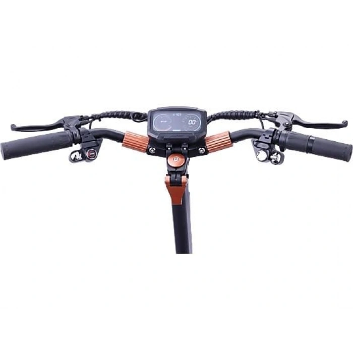 MUKUTA 8 Plus 1200 W 70 Km Menzil Elektrikli Scooter Siyah Bakır