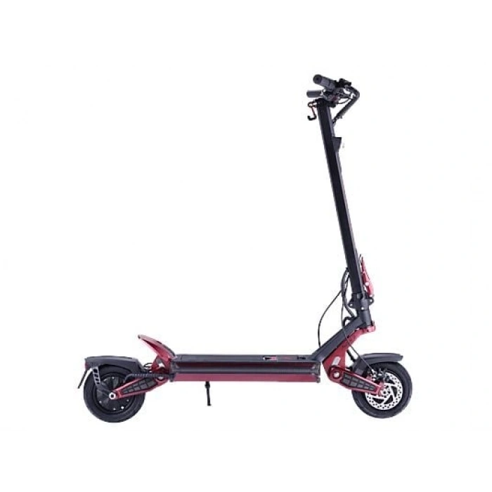 MUKUTA 9 800 W 70 Km Menzil Elektrikli Scooter Siyah Kırmızı