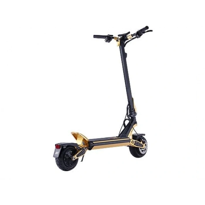 MUKUTA 9 Plus 1600 W 70 Km Menzil Elektrikli Scooter Siyah Sarı