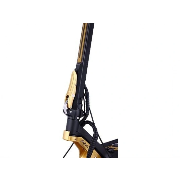 MUKUTA 9 Plus 1600 W 70 Km Menzil Elektrikli Scooter Siyah Sarı