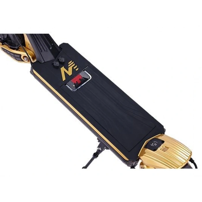 MUKUTA 9 Plus 1600 W 70 Km Menzil Elektrikli Scooter Siyah Sarı
