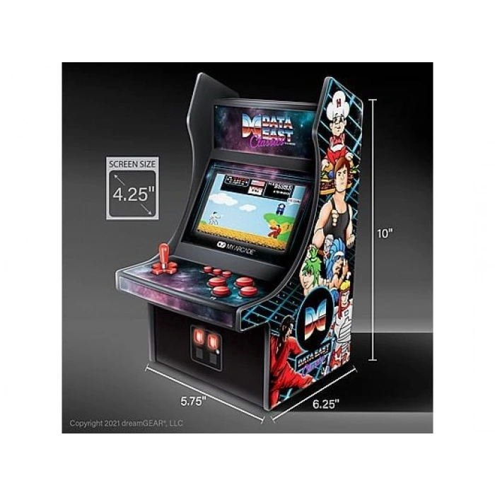 MYARCADE 25cm Data East Hits Retro Konsol 34 Oyun