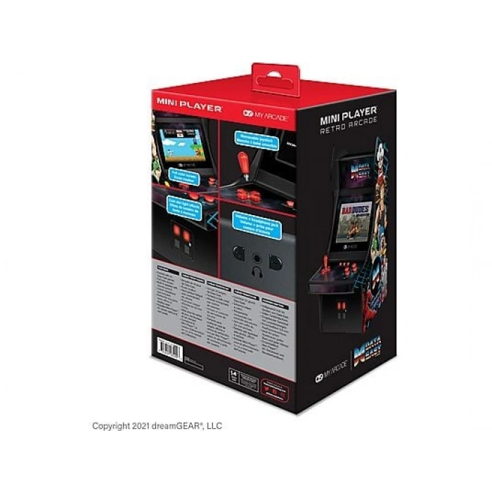 MYARCADE 25cm Data East Hits Retro Konsol 34 Oyun