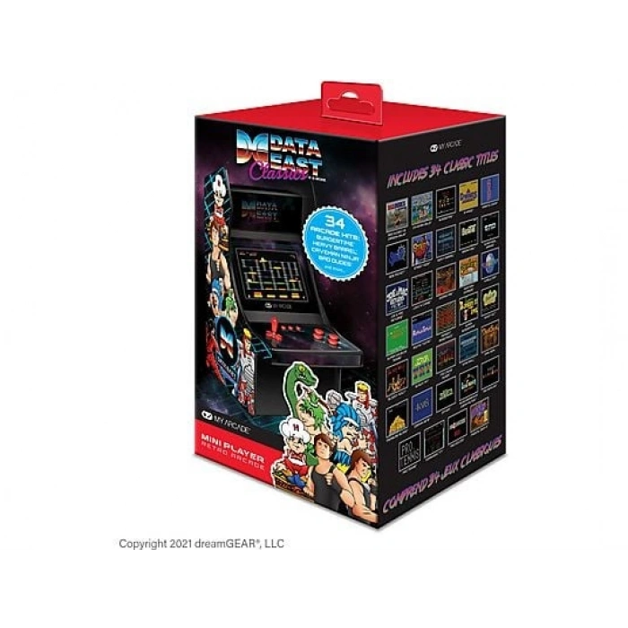 MYARCADE 25cm Data East Hits Retro Konsol 34 Oyun