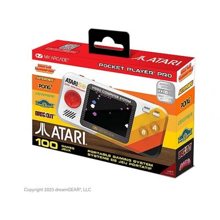MYARCADE 4 My Arcade Atari Portable Retro Oyun Konsolu - 100 Oyun