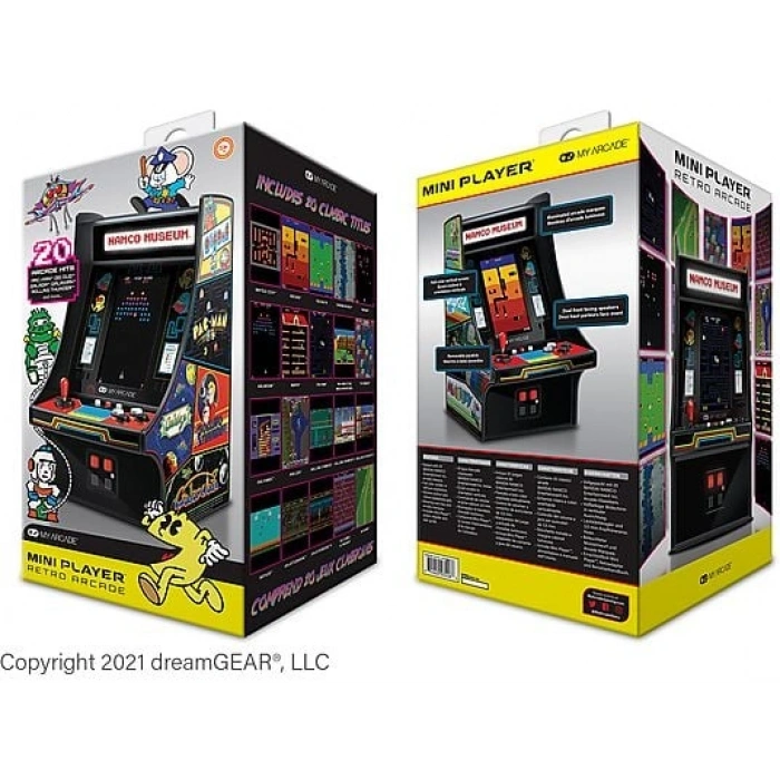MYARCADE Bandai Namco Retro Konsol 20 Oyun