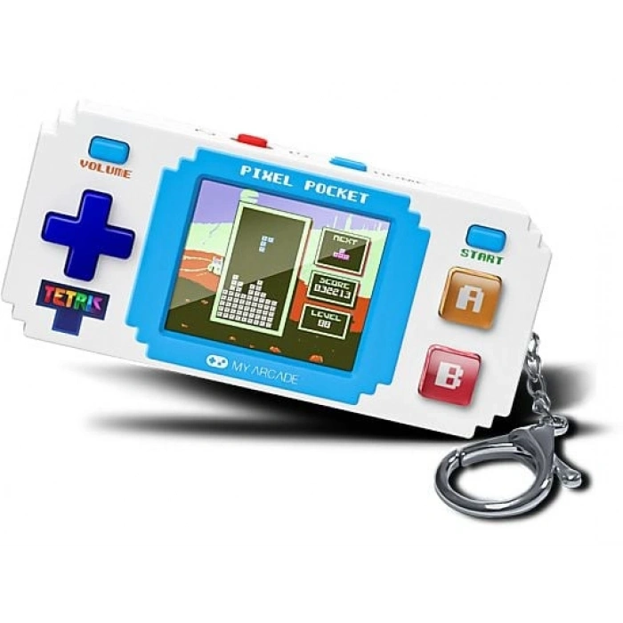 MYARCADE Pixel Pocket Tetris Retro Konsol 11 Oyun