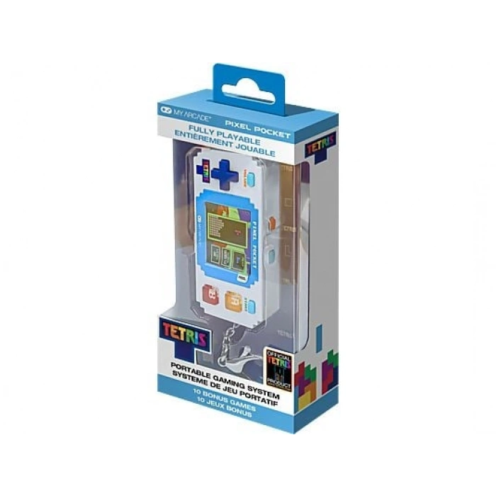 MYARCADE Pixel Pocket Tetris Retro Konsol 11 Oyun