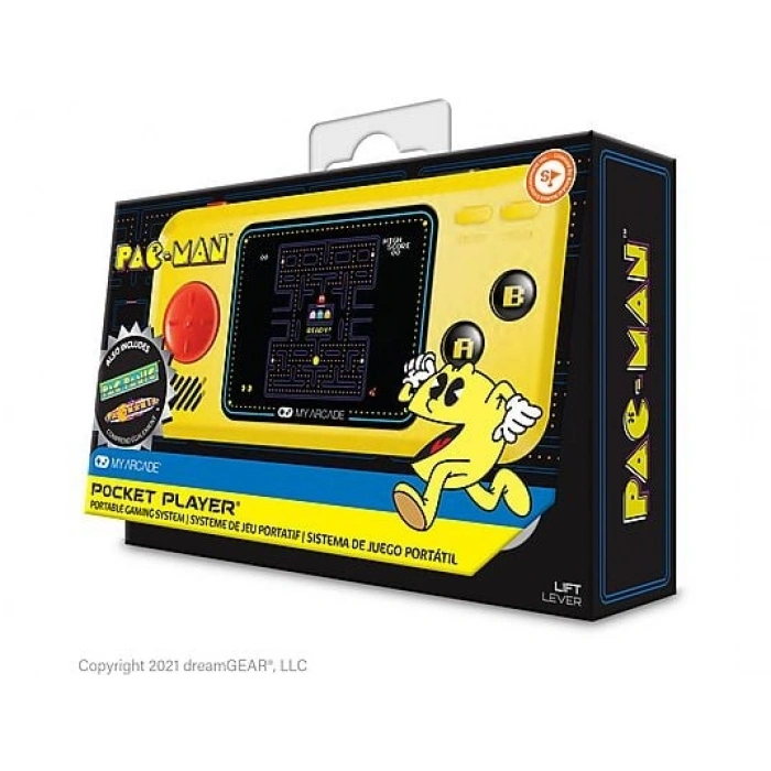 MYARCADE Pocket Player Pac-Man Portable 3 Oyun
