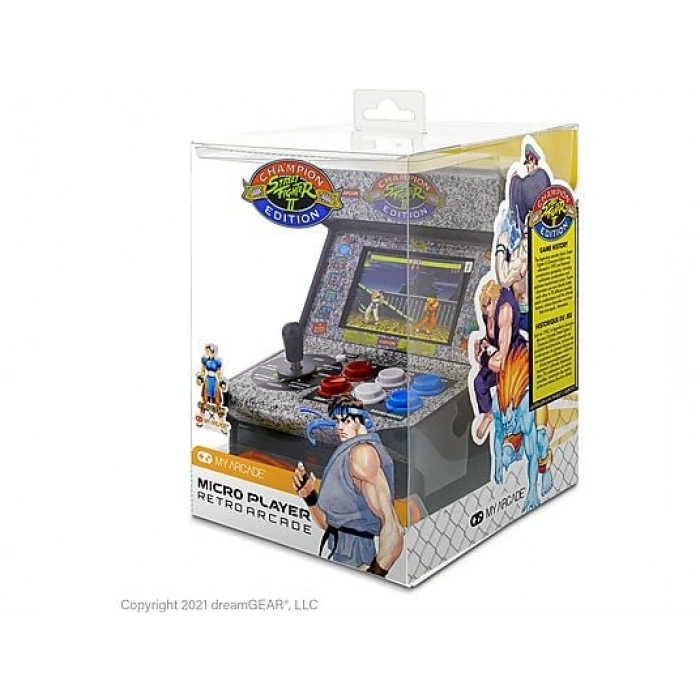 MYARCADE Street Fighter II  Champ Retro Konsol Gri