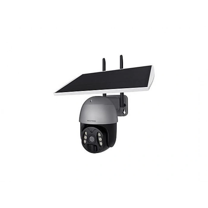 NEUTRON NTL-PT-10-4GWOS-3MP 4G Solar Güneş Enerjili IP Kamera Siyah
