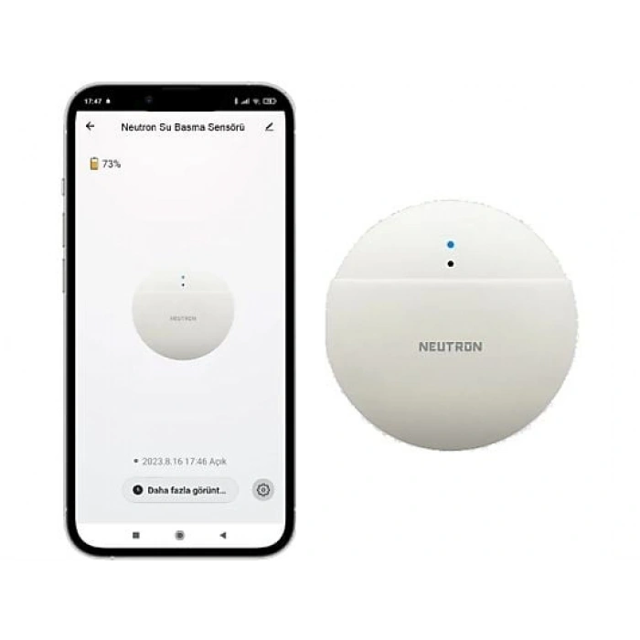 NEUTRON Wifi Su Basma Sensörü Beyaz