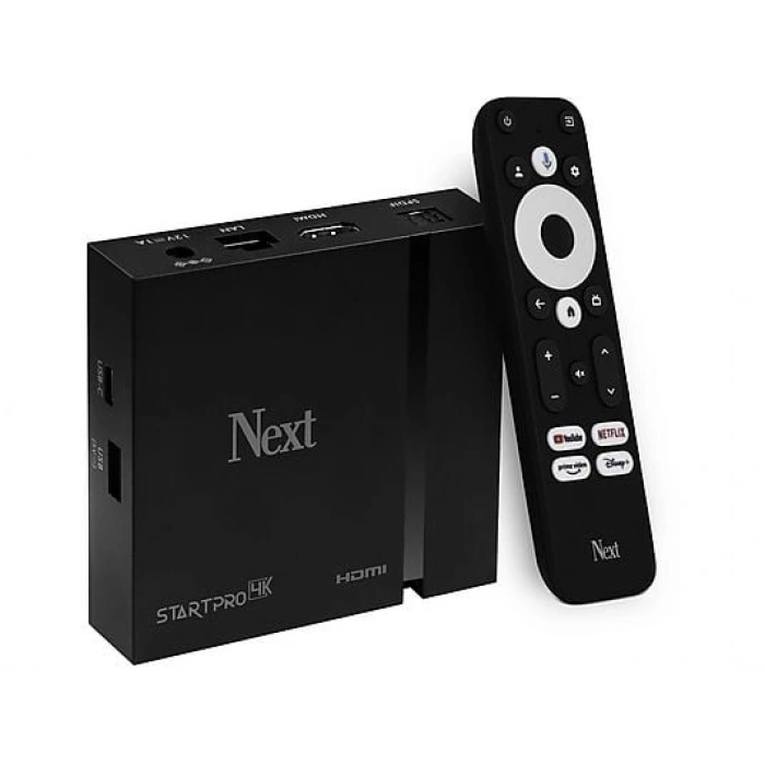 NEXT Start Pro 4K TV Box Siyah