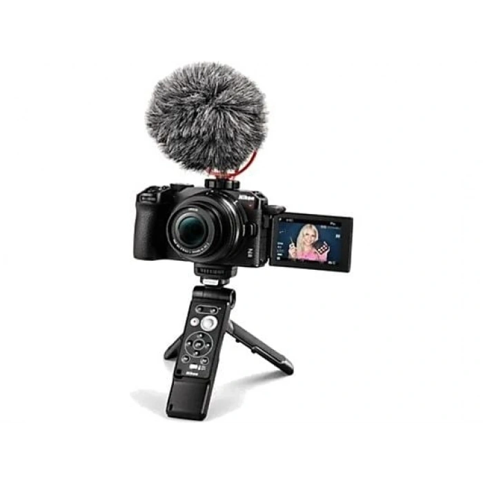 NIKON Z 30 Vlogger Kit Aynasız Fotoğraf Makinesi Siyah