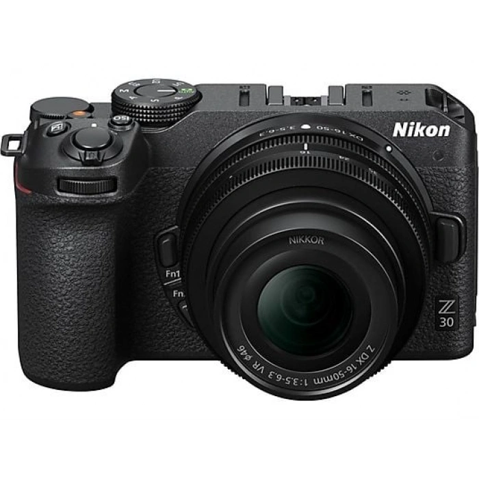 NIKON Z 30 Vlogger Kit Aynasız Fotoğraf Makinesi Siyah