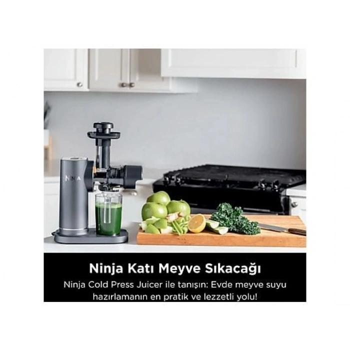 NINJA Cold Press Juicer Katı Meyve Sıkacağı