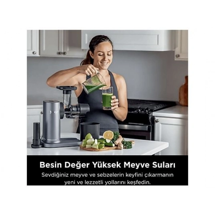 NINJA Cold Press Juicer Katı Meyve Sıkacağı