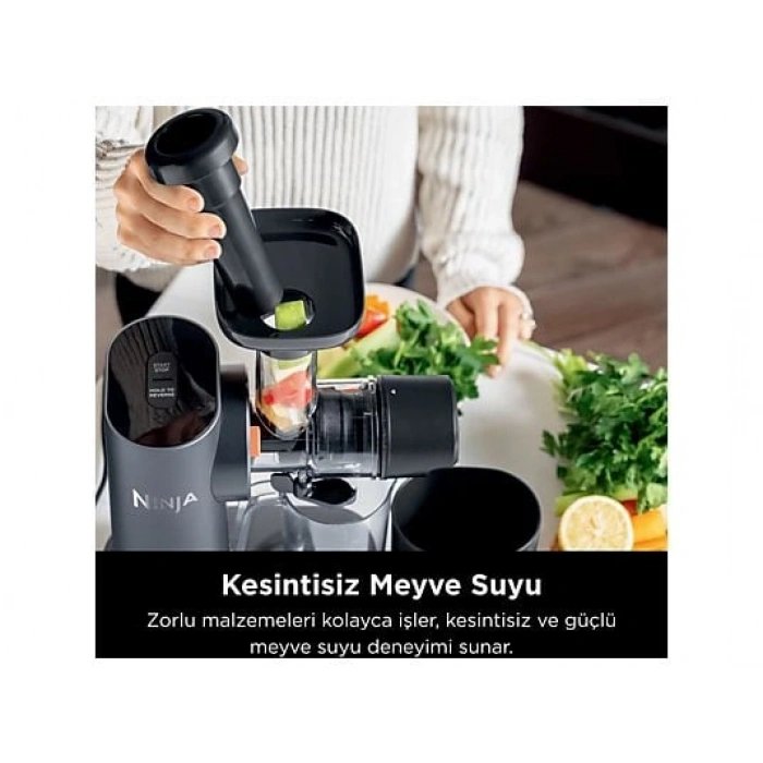 NINJA Cold Press Juicer Katı Meyve Sıkacağı