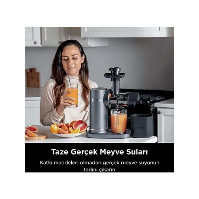 NINJA Cold Press Juicer Katı Meyve Sıkacağı