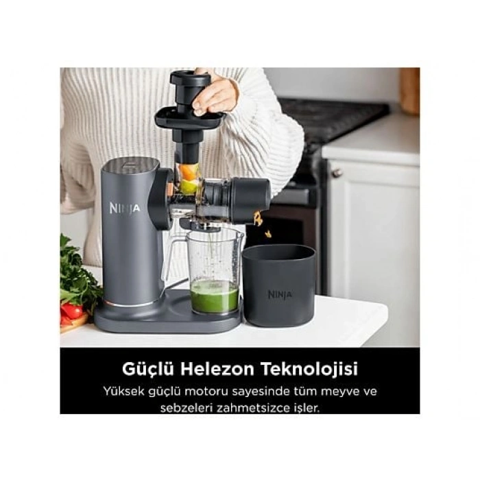 NINJA Cold Press Juicer Katı Meyve Sıkacağı
