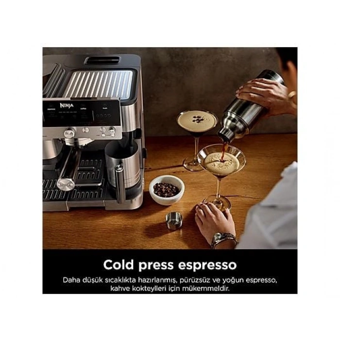 NINJA Luxe Café Premier Espresso Makinesi Gümüş