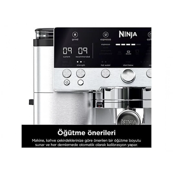 NINJA Luxe Café Premier Espresso Makinesi Gümüş