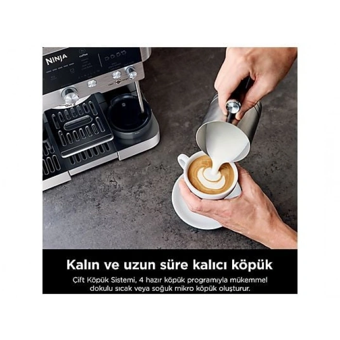 NINJA Luxe Café Premier Espresso Makinesi Gümüş