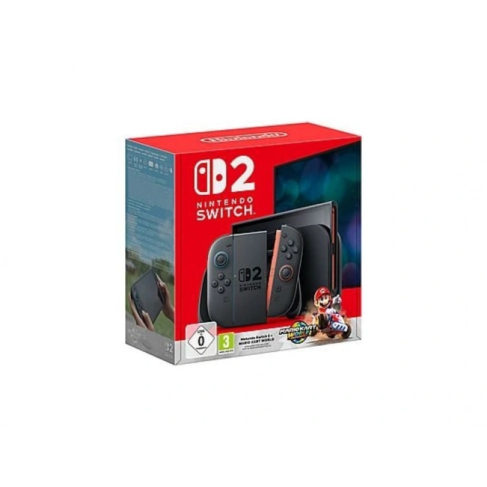 NINTENDO Nintendo Switch 2 Mario Kart Bundle (İthalatçı Garantili) Oyun Konsolu Kırmızı - Mavi
