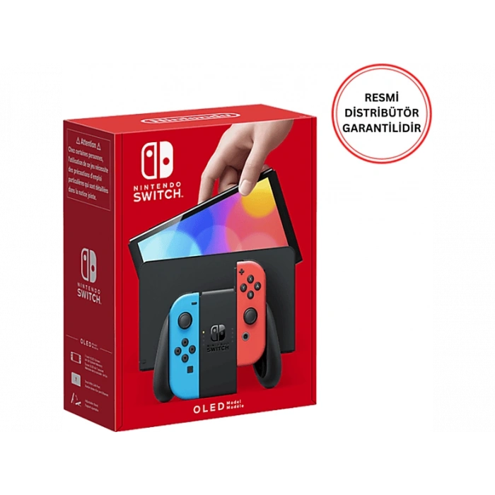 NINTENDO Switch Oled Konsol Kırmızı Mavi