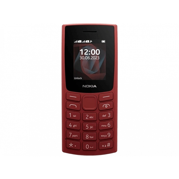 NOKIA 105 2023 LEDA TA-1557 Tuşlu Telefon Kırmızı