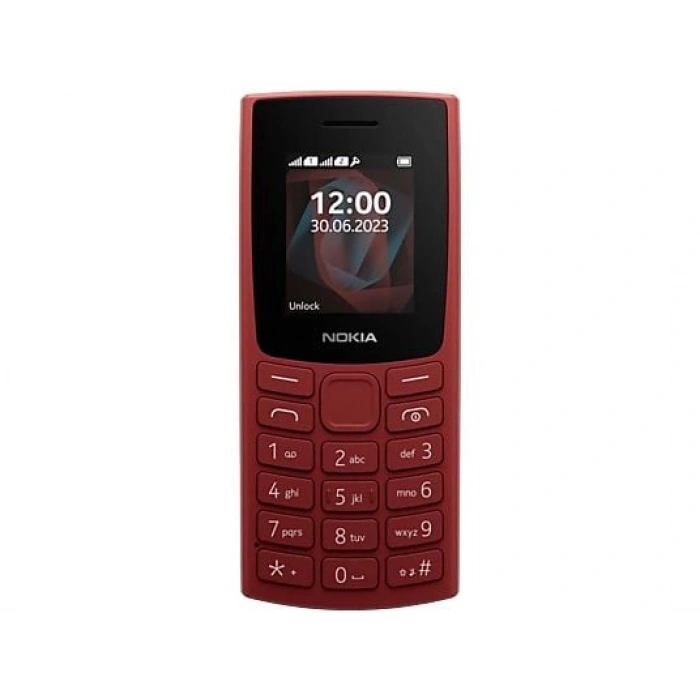 NOKIA 105 2023 LEDA TA-1557 Tuşlu Telefon Kırmızı