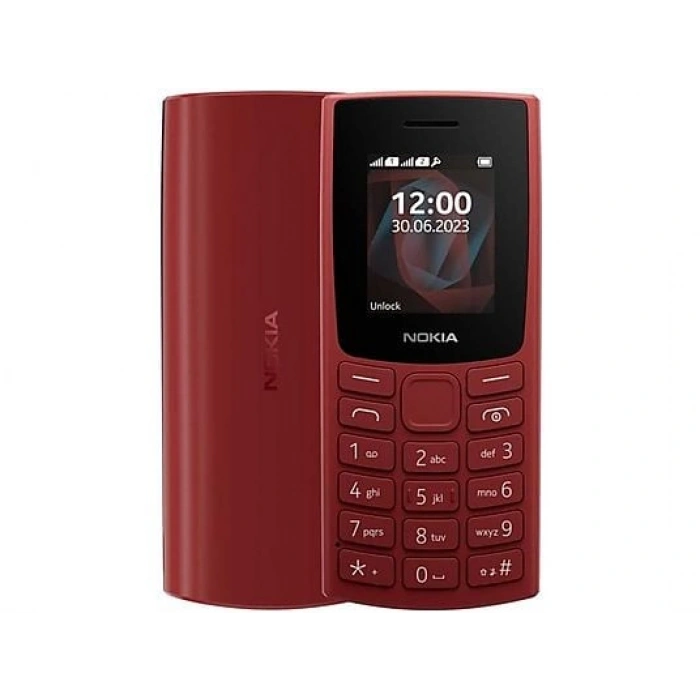 NOKIA 105 2023 LEDA TA-1557 Tuşlu Telefon Kırmızı