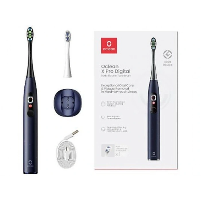 OCLEAN X Pro Digital Şarjlı Diş Fırçası Gece Mavisi