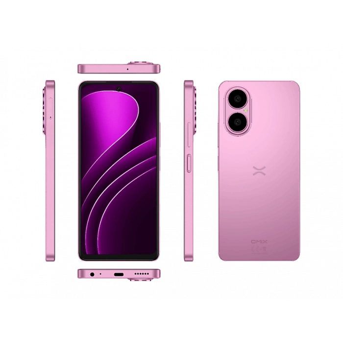 OMIX O1 Neo 8/128 GB Akıllı Telefon Pembe