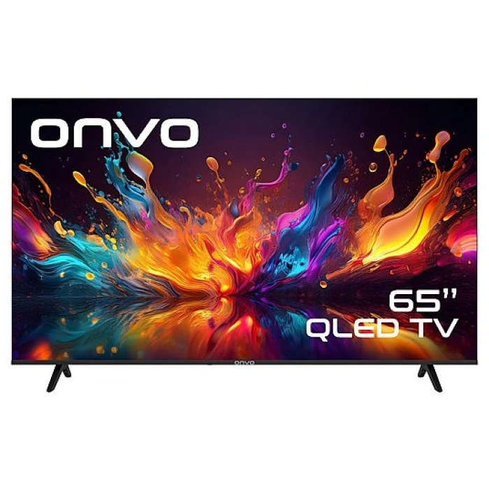 ONVO 65OVF9250UQ 65 inç 165 Ekran Uydu Alıcılı 4K Ultra HD Google Smart QLED TV