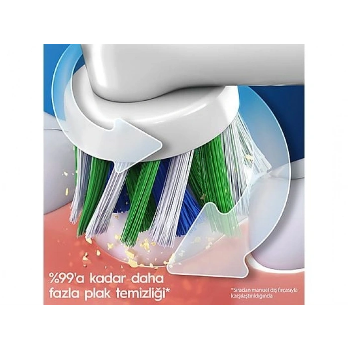 ORAL B D103 Vitality Pro Cross Action Şarjlı Diş Fırçası Lila