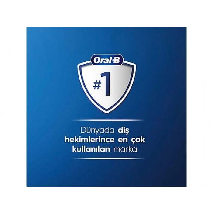 ORAL B D103 Vitality Pro Cross Action Şarjlı Diş Fırçası Siyah