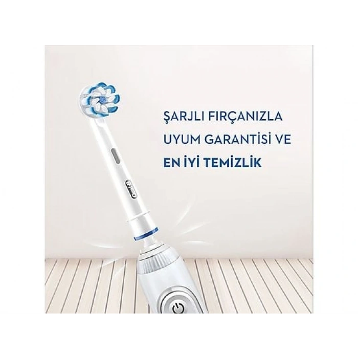 ORAL B EB 60 Sensitive Clean 2li Diş Fırçası Yedek Başlık Beyaz