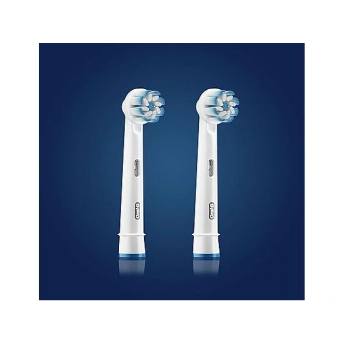 ORAL B EB 60 Sensitive Clean 2li Diş Fırçası Yedek Başlık Beyaz