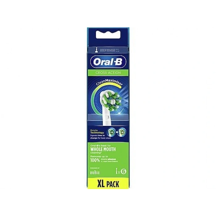 ORAL B EB50 Cross Action 6lı Diş Fırçası Yedek Başlığı