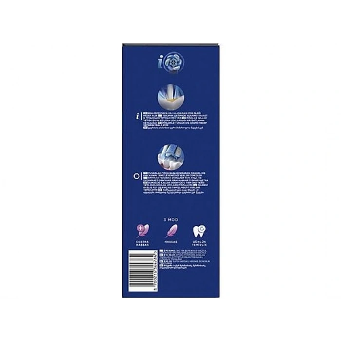 ORAL B IO 2 Serisi Şarjlı Diş Fırçası Siyah + Seyahat Kabı