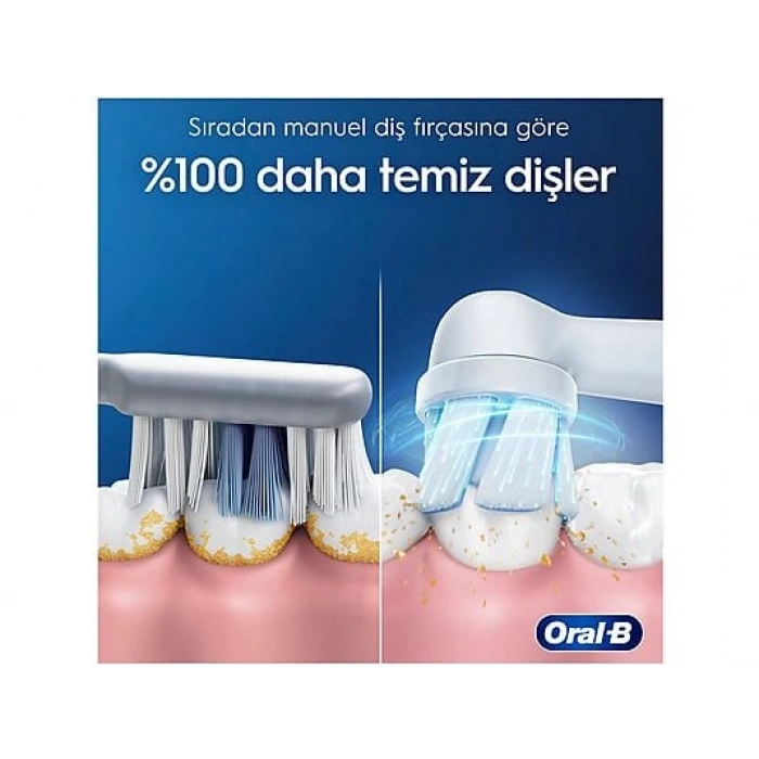 ORAL B IO 2 Serisi Şarjlı Diş Fırçası Yeşil + Seyahat Kabı