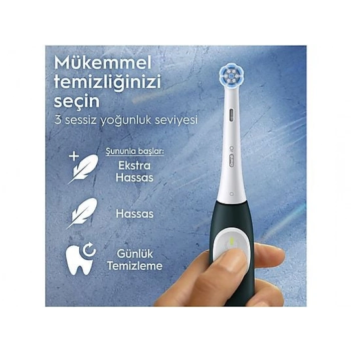 ORAL B IO 2 Serisi Şarjlı Diş Fırçası Yeşil + Seyahat Kabı