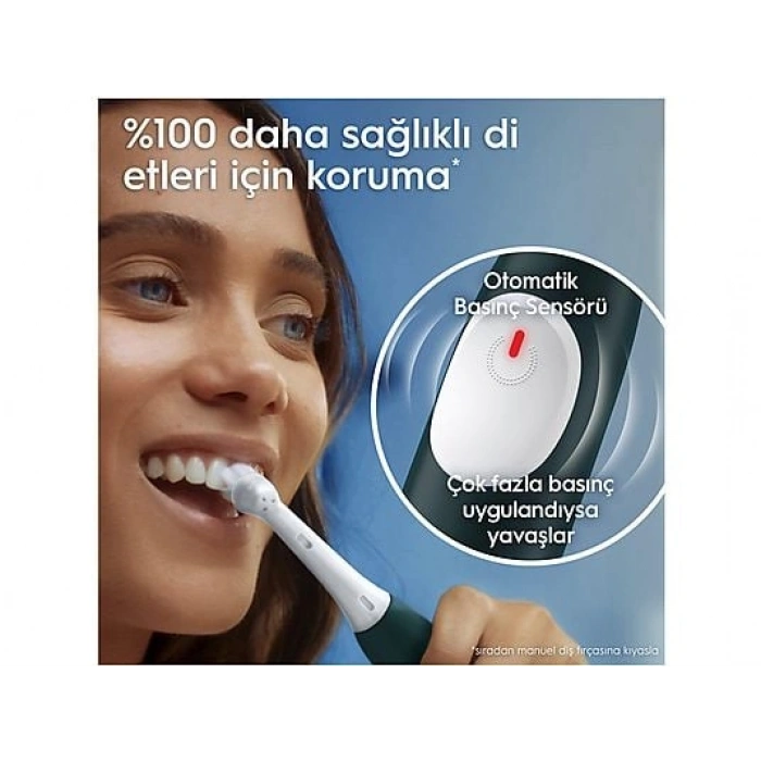 ORAL B IO 2 Serisi Şarjlı Diş Fırçası Yeşil + Seyahat Kabı