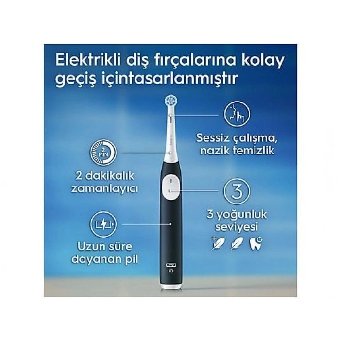 ORAL B IO 2 Serisi Şarjlı Diş Fırçası Yeşil + Seyahat Kabı